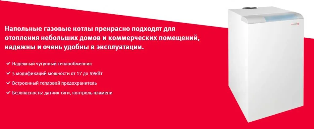 Напольный газовый котел Protherm Медведь PLO Напольный газовый котел Protherm Медведь PLO