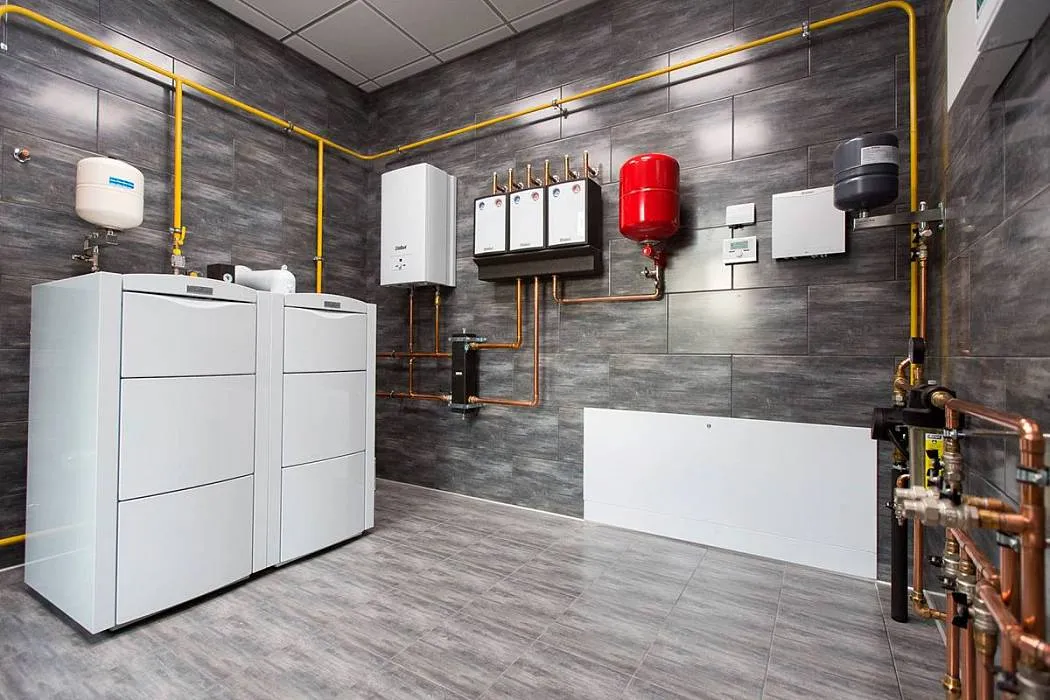 напольные котлы в каскаде