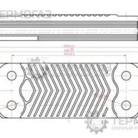 Вторичный теплообменник Vaillant (арт. 0020020018)