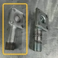 Трубка котла (обратка) - v13 (0020033908)